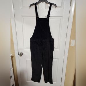 Black Velvet Overalls with tags